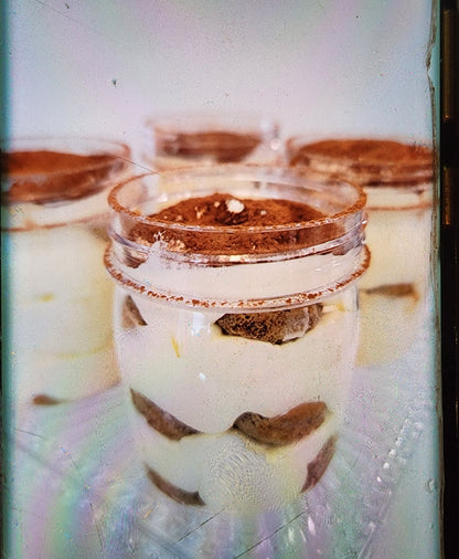 Tiramisu cakes in a jar - 4