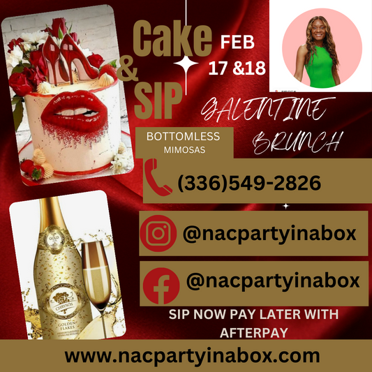 February CAKE & SIP--BOTTOMLESS MIMOSAS